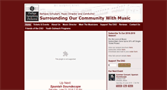 Desktop Screenshot of dupagesymphony.org